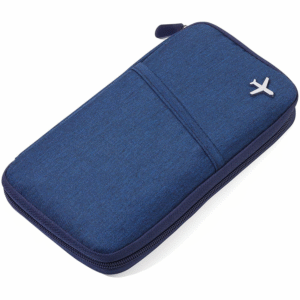 Troika Safe flight Dokumentumtároló RFID védelemmel - Sötétkék (TRV20/DB)